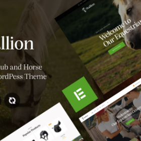 Stallion – Equestrian Club and Horse Riding School Theme