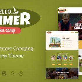 Hello Summer | Children Camp WordPress Theme