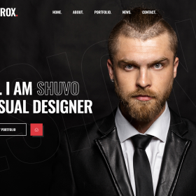 Microx – Personal Portfolio WordPress Theme + RTL