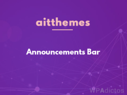 Announcements Bar