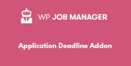 Application Deadline Addon