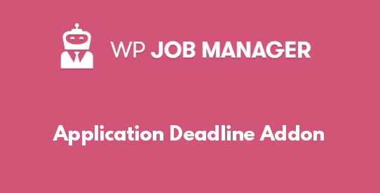 Application Deadline Addon