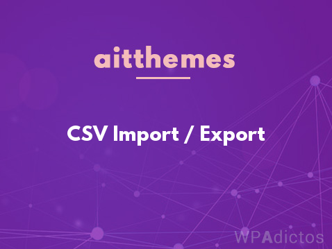 CSV Import / Export
