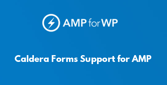 Caldera Forms Support for AMP