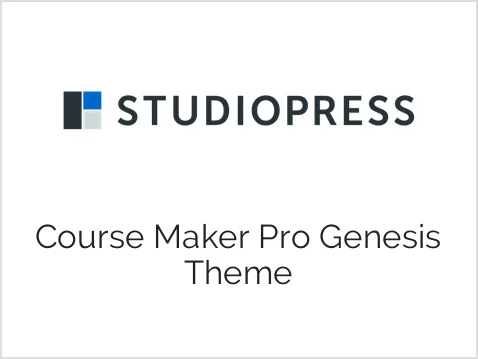 Course Maker Pro Genesis Theme