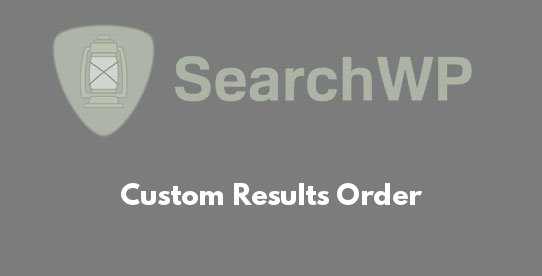 Custom Results Order