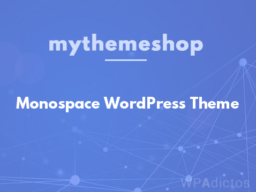 Monospace WordPress Theme