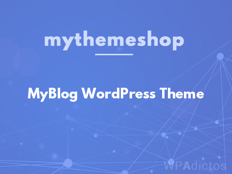 MyBlog WordPress Theme