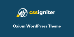 Oxium WordPress Theme