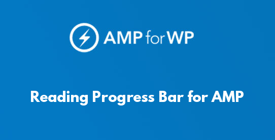 Reading Progress Bar for AMP