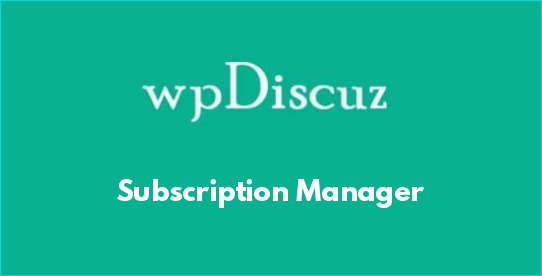 Subscription Manager