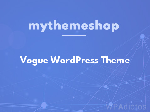 Vogue WordPress Theme