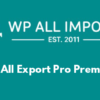WP All Export Pro Premium
