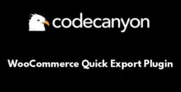 WooCommerce Quick Export Plugin