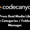 WordPress Real Media Library – Media Categories / Folders File Manager