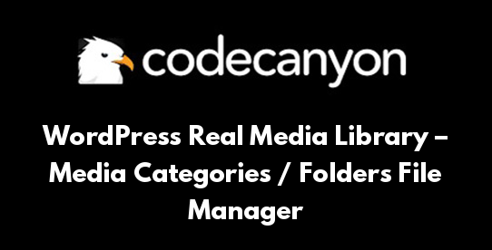 WordPress Real Media Library – Media Categories / Folders File Manager