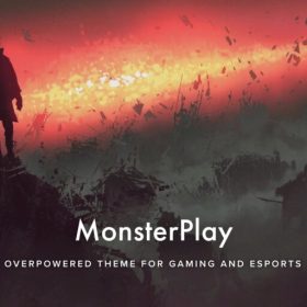 MonsterPlay – eSports and Gaming WordPress Theme