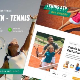 Spyn – Tennis Club WordPress Theme