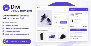 Divi BodyCommerce