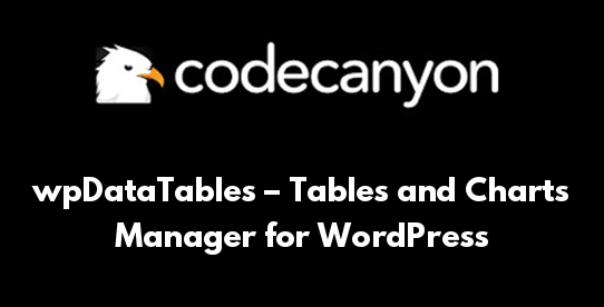 wpDataTables – Tables and Charts Manager for WordPress